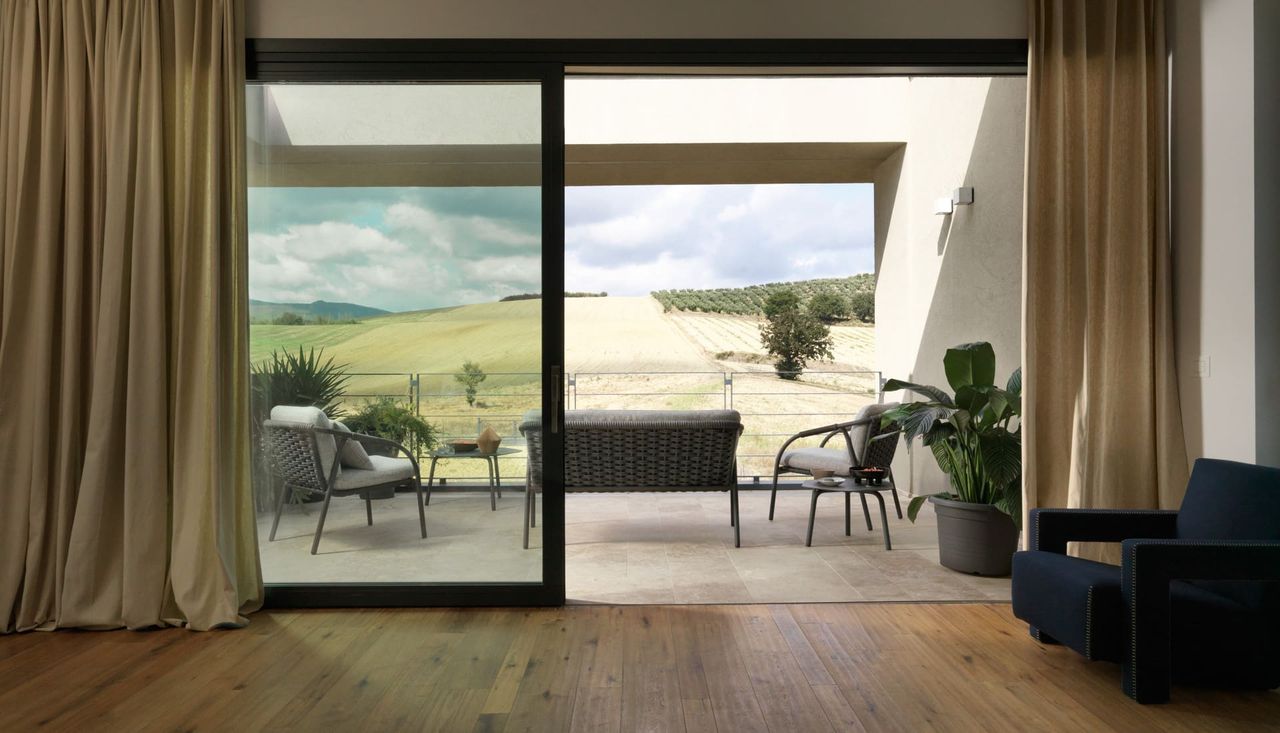 Round Searope dark grigio