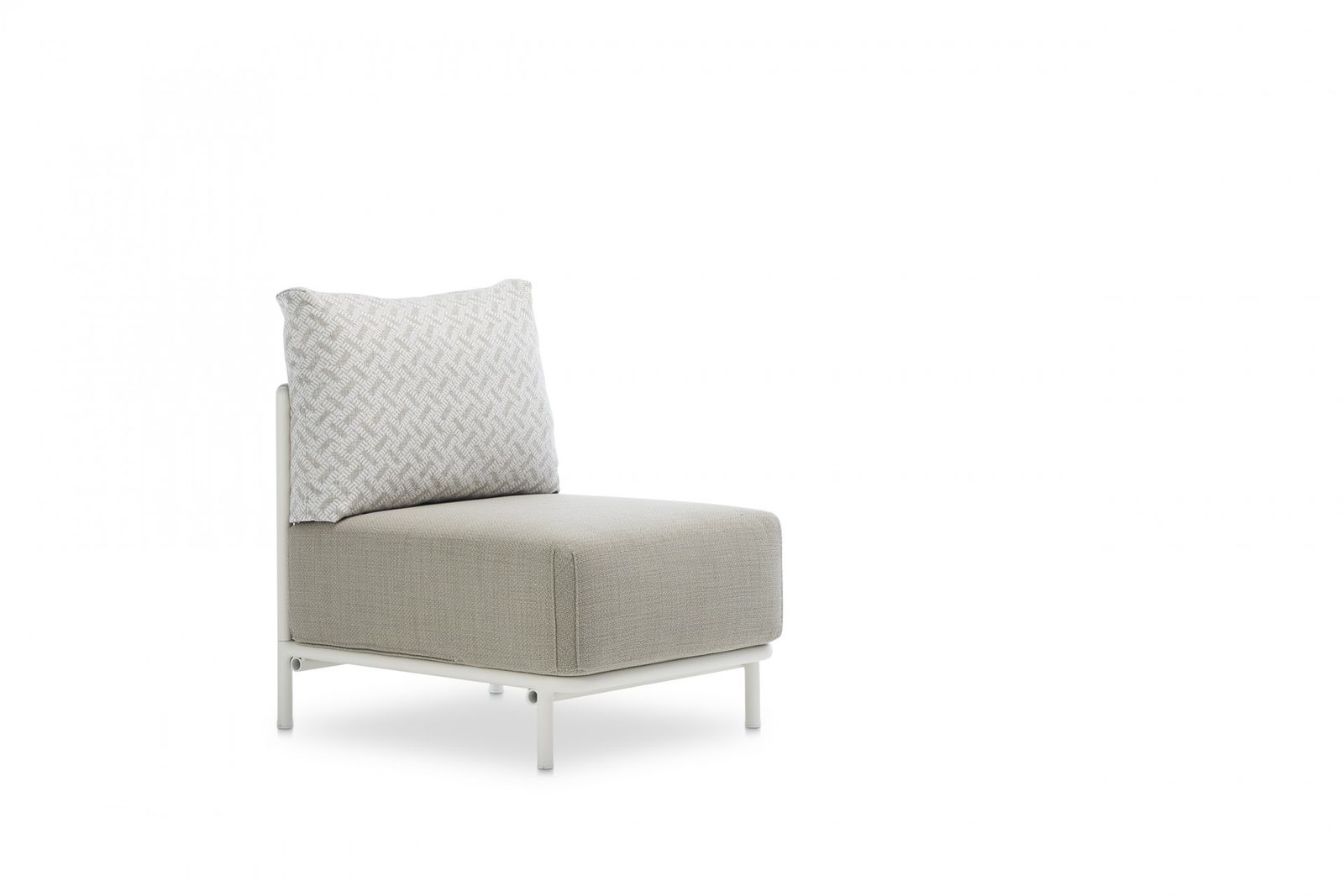 Queen Modular Element Central – Bianco (1/2)