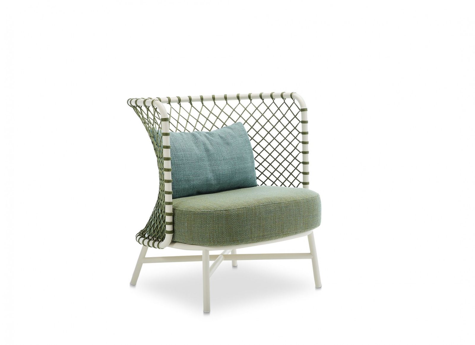 Charme Lounge Chair – Bianco (1/2)