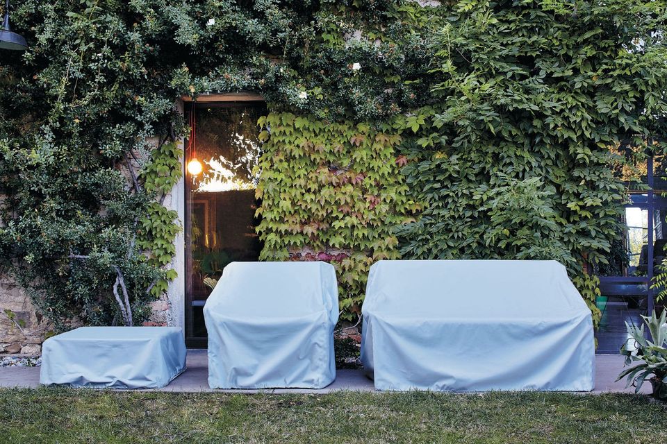 Coperture per un salotto da giardino